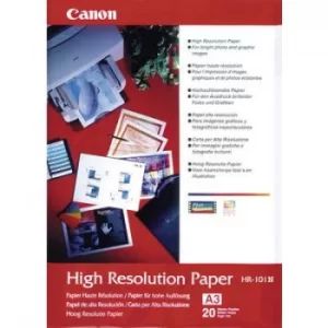 Canon High Resolution Paper HR-101 1033A006 Photo paper A3 106 g/m² 20 sheet Matt