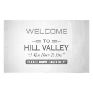 Decorsome x Back to the Future Hill Valley Woven Rug - Small