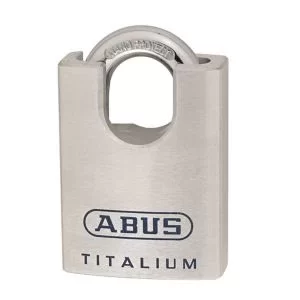 Abus Titalium Cylinder Closed Shackle Padlock (W)60mm