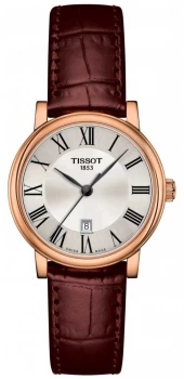 Tissot Carson Premium Lady Brown Leather Strap Watch