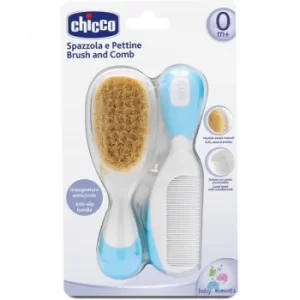 Chicco Baby Moments Set 0m+ Blue (for Hair)