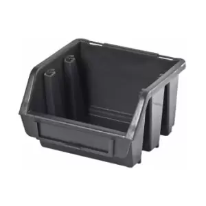 Ergo s Box Plastic Parts Storage Stacking 116x112x75mm - Colour Black - Pack of 48