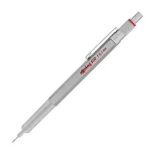 Rotring 600 Silver 0.5mm Mechanical Pencil