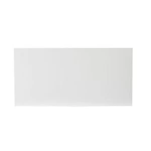 Cooke Lewis Gloss White Wall cabinet end panel H716mm W355mm