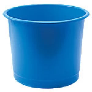 Niceday Plastic Waste Bin 14 L Blue 31.4 x 31.4 x 25.4 cm