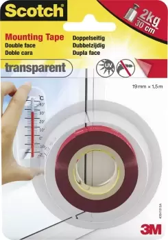 3M 40041915 Industrial tape Scotch Transparent (L x W) 1.5 m x 19mm