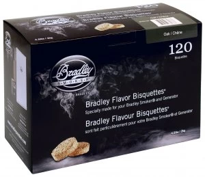 Bradley Smoker Oak Bisquettes 120 Pack