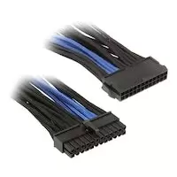 SilverStone ATX 24-pin cable 30cm - Black / Blue