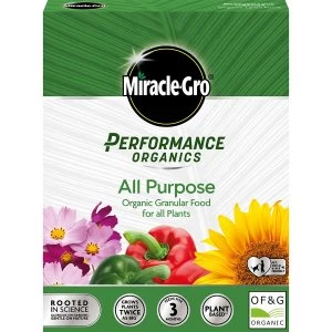 Miracle-Gro Performance Organics All Purpose Granular Food - 1kg