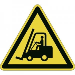 Durable 173404 Symbol warning of industrial trucks Yellow, Black