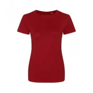 Ecologie Womens/Ladies Organic Cascades T-Shirt (M) (Fire Red)
