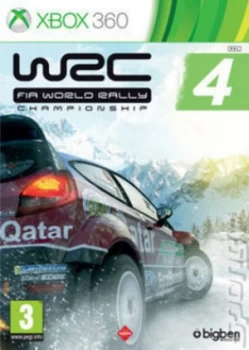WRC FIA World Rally Championship 4 Xbox 360 Game