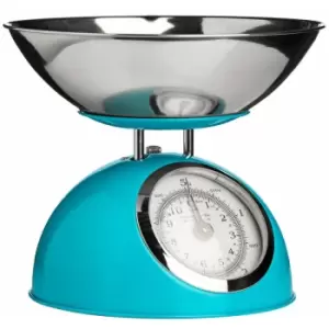 Blue Half Circle Design Kitchen Scale - 5kg - Premier Housewares