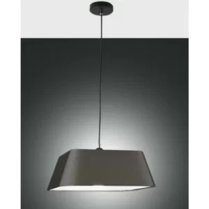 Fabas Luce Allegra Pendant Ceiling Lights Black Glass, E27