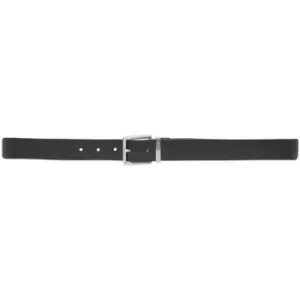 Armani Exchange Armani Metal Tab Belt - Black