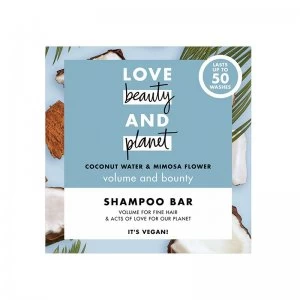 Love Beauty And Planet Coconut and Mimosa Shampoo Bar 90g