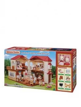 Sylvanian Families Sylvanian Red Roof Country Home Gift Set