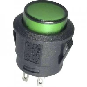 SCI R13 527BL 02GN Pushbutton switch 250 V AC 6 A 1 x OnOff latch