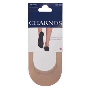 Charnos Pad Footsie Socks - Nude
