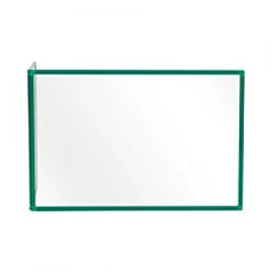 Bi-Office Maya Duo Acrylic Board with Green Frame 900 x 600 mm mm + 450 x 600 mm Pack of 2
