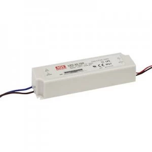 Mean Well LPC-35-700 LED driver Constant current 33.6 W 0.7 A 9 - 48 V DC not dimmable, Surge protection