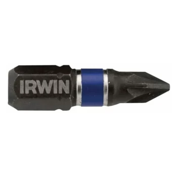 Irwin - IRWIW6061409 Impact Pro Performance Screwdriver Bits PZ1 25mm (Pack 2)