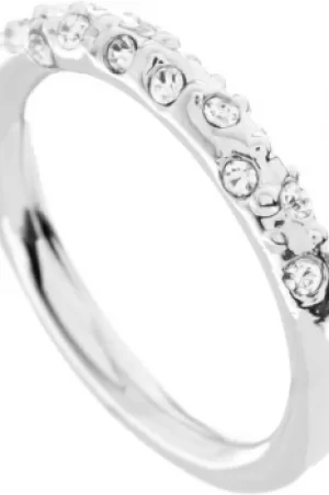 Ladies Karen Millen Crystal Sprinkle Ring Large KMJ607-01-02L