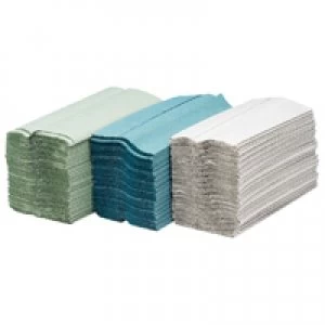 Maxima Green C-Fold Hand Towel 1-Ply Green Pk144x20 KMAX5053