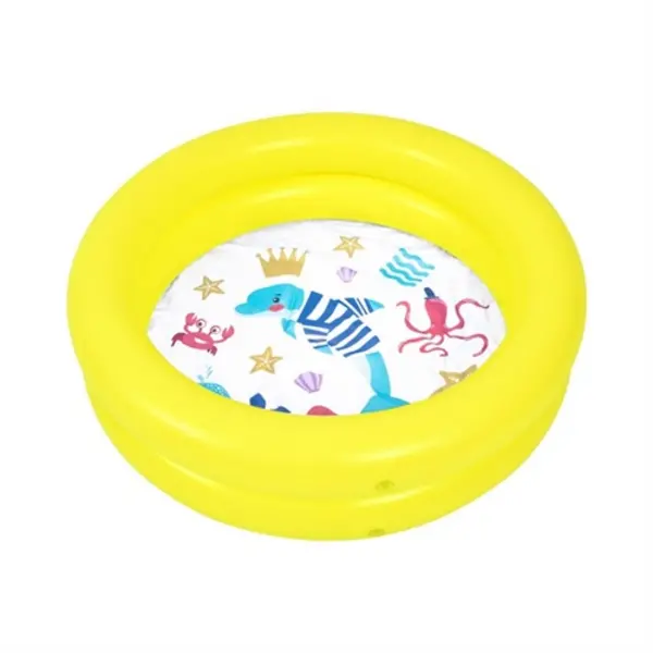 SunClub Sea Animal 2 Ring Pool - Yellow