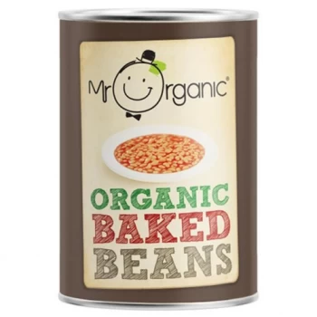 Mr Organic Organic Baked Beans 400g (Case of 12 )