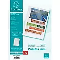 Exacompta Cut Flush Folder 5850E Transparent PP (Polypropylene) 120 Microns Pack of 50