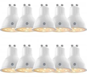 HIVE Active Dimmable Smart Bulb - GU10, 10 Pack - White