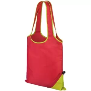 Core Compact Shopping Bag (Pack of 2) (One Size) (Raspberry/Lime) - Result