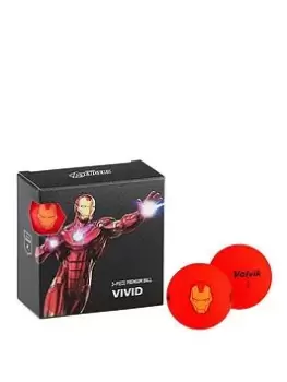 Volvik Marvel 4 Ball Pack Iron Man