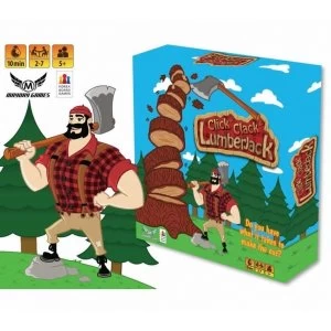 Click Clack Lumberjack Axe Board Game