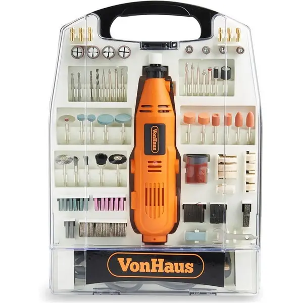 VonHaus VonHaus - Rotary Multitool - 235pc Accessory Kit - Orange One Size