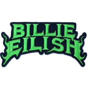 Billie Eilish - Flame Green Standard Patch
