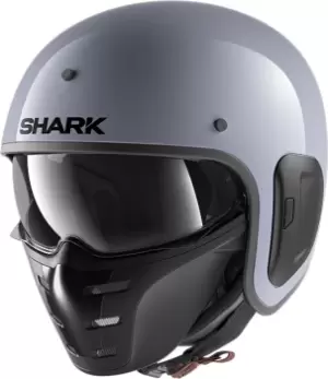 Shark S-Drak 2 Blank Jet Helmet, grey, Size 2XL, grey, Size 2XL