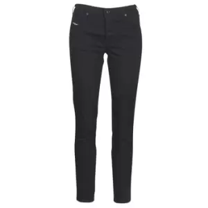 Diesel BABHILA womens Skinny Jeans in Black. Sizes available:US 25 / 30