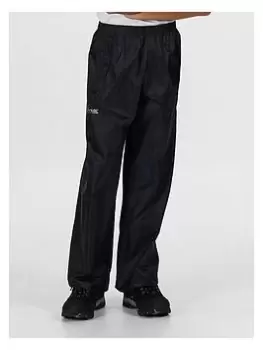Boys, Regatta Kids Stormbreak Over-trousers - Navy, Size 7-8 Years