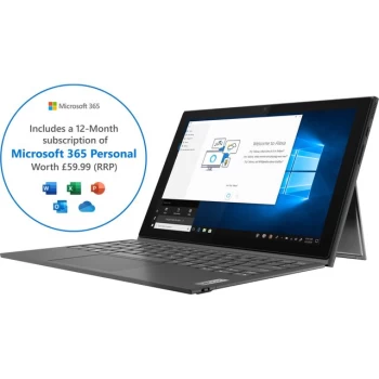 Lenovo IdeaPad Duet 3 10.3" includes Office 365 Personal Laptop - Grey
