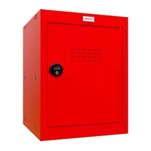Phoenix CL Series Size 2 Cube Locker in Red with Combination Lock