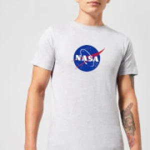 NASA Logo Insignia T-Shirt - Grey - 4XL