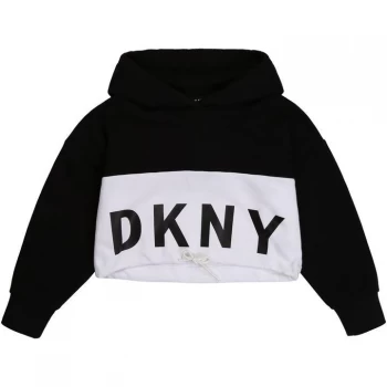 DKNY Kids Girl Black Sweatshirt - BLACK