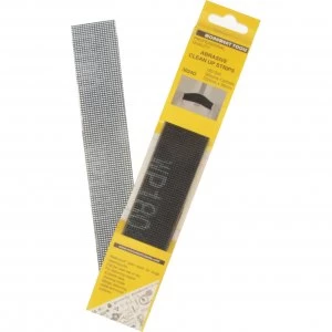 Monument 3024 Abrasive Clean Up Strips Pack of 10