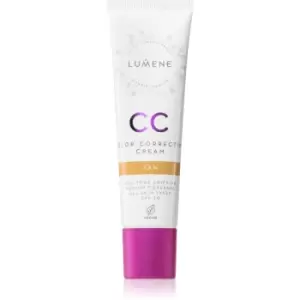 Lumene Color Correcting CC Cream for Even Skin Tone SPF 20 Shade Tan 30ml