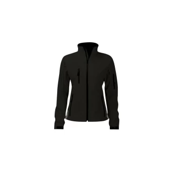 Executive Womens XL Grey Soft Shell Jacket - Tuffsafe