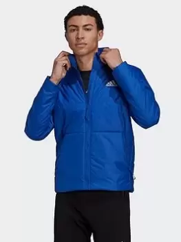 adidas Bsc 3-stripes Insulated Jacket, Blue Size XL Men