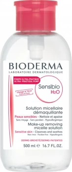 Bioderma Sensibio H2O - Micelle Solution (formerly Crealine) 500ml - Reverse Pump