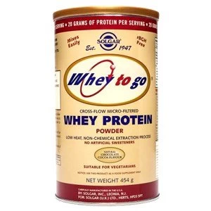 Solgar Whey To Go Protein Powder Natural Chocolate 1162g